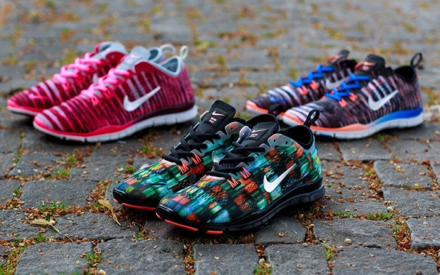 Nike Free 5.0 Fit 4 Print Women's Training Shoes | The Hunger Gains